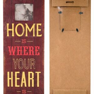 Home Is Where Your Heart Is” Wall Photo Frame Décor